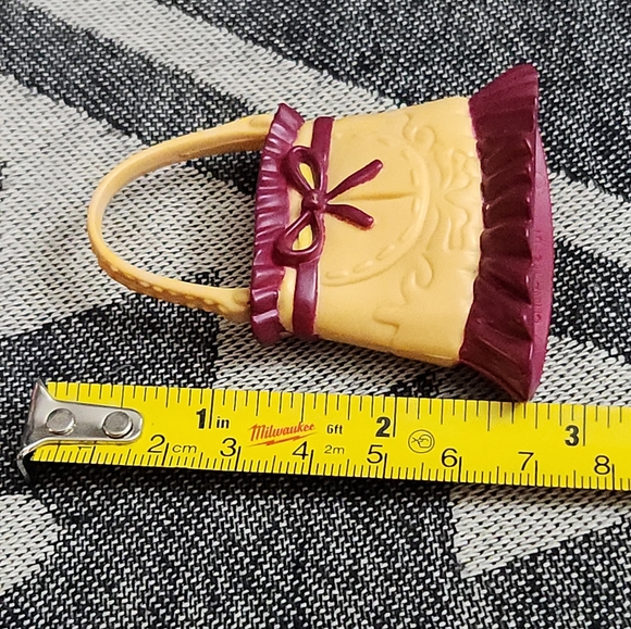 My Scene Shopping Spree (Trinkets) Chelsea Yellow & Red Purse Hand Bag Accessory - Picture 10 of 10